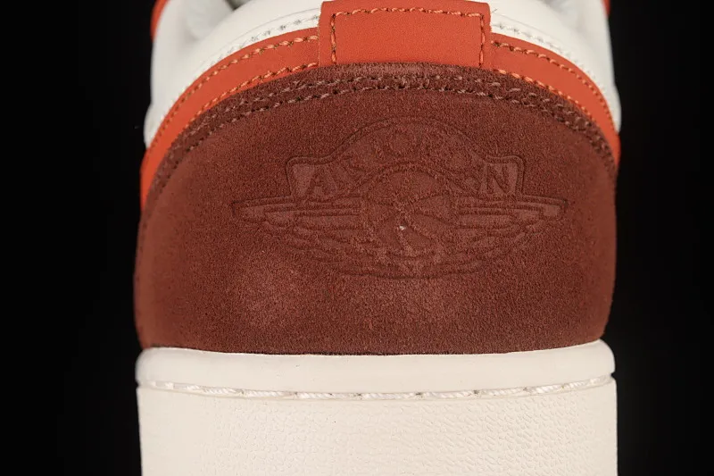 All categories Air Jordan Jordan series basketball shoes Air Jordan 1 Low Air Jordan AJ1 Low AJ1 Joe 1 white orange yellow color low-top cultural leisure sports basketball shoes CV3545-102